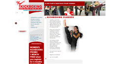 Desktop Screenshot of kickboxingmontreal.com